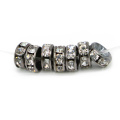 Excellent Quality Black Lead Crystal Beads Jewellery Rhinestone Spacer Beads Wholesale